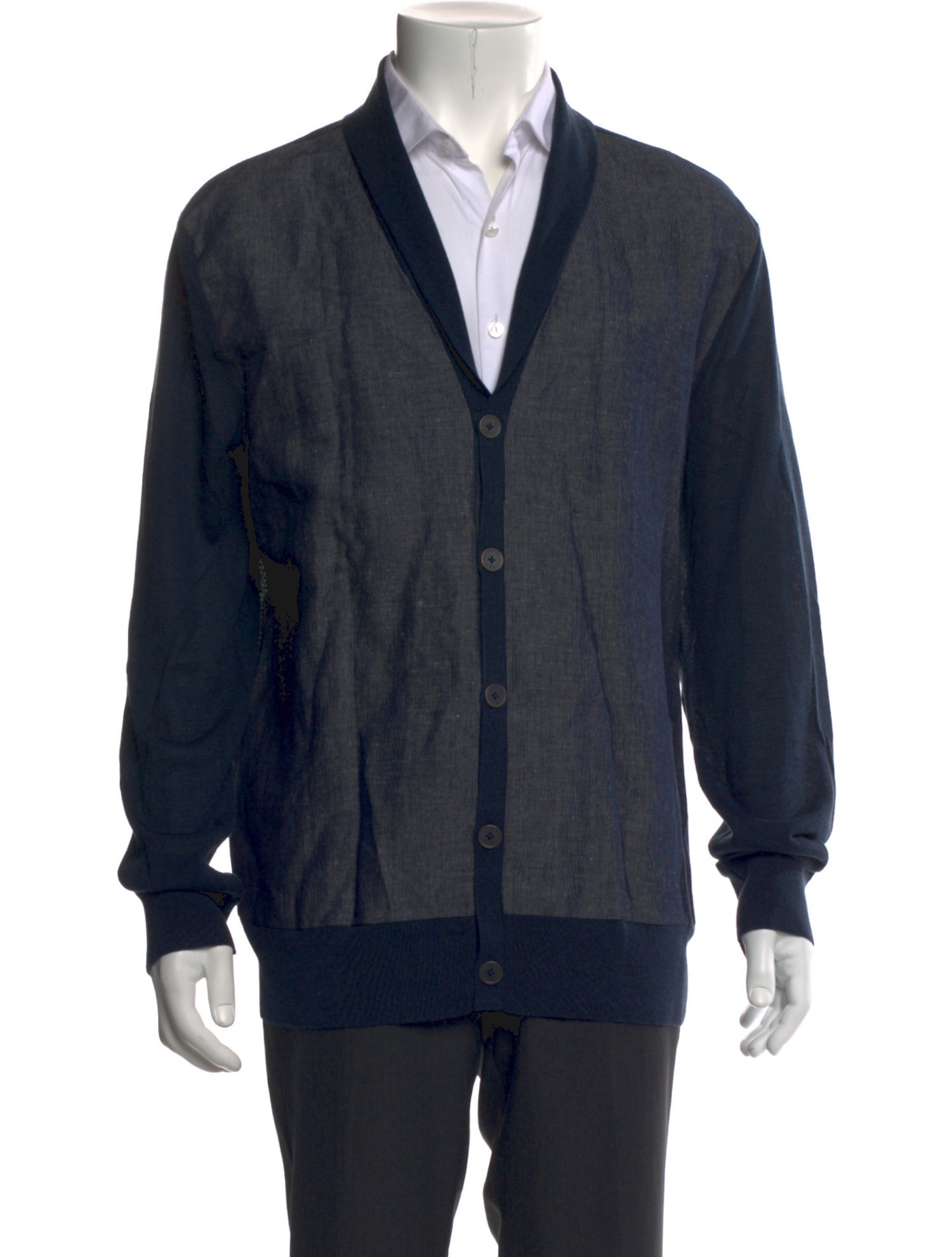 John Varvatos Star USA V-Neck Long Sleeve Cardigan