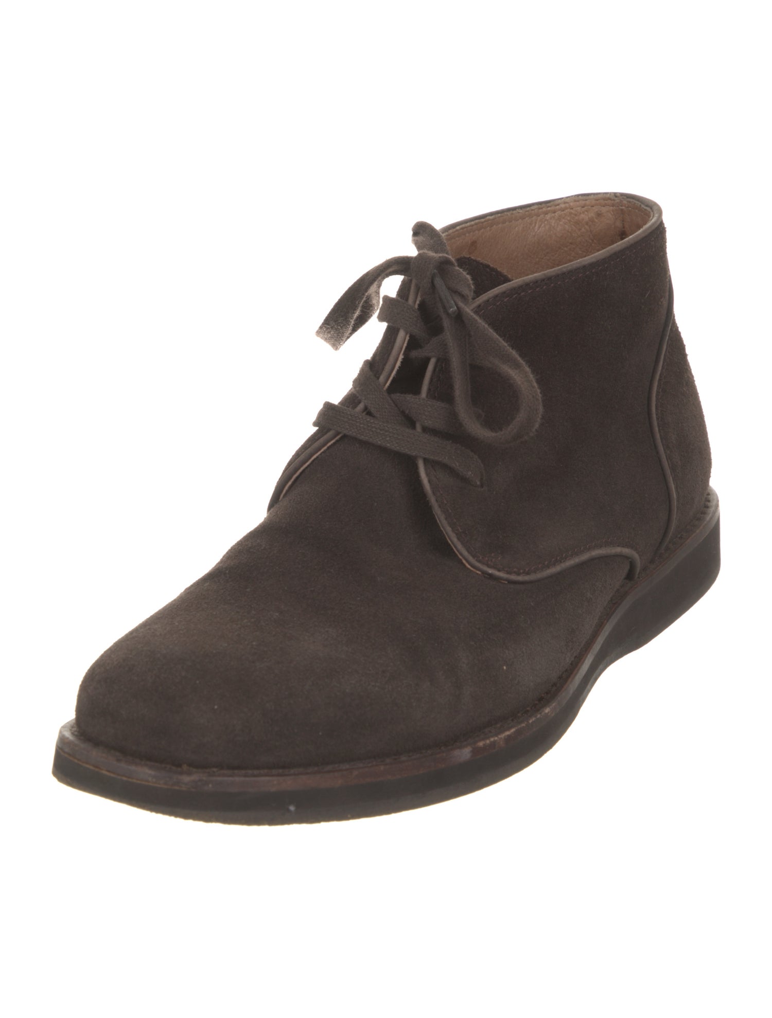 John Varvatos Star USA Suede Lace-Up Boots