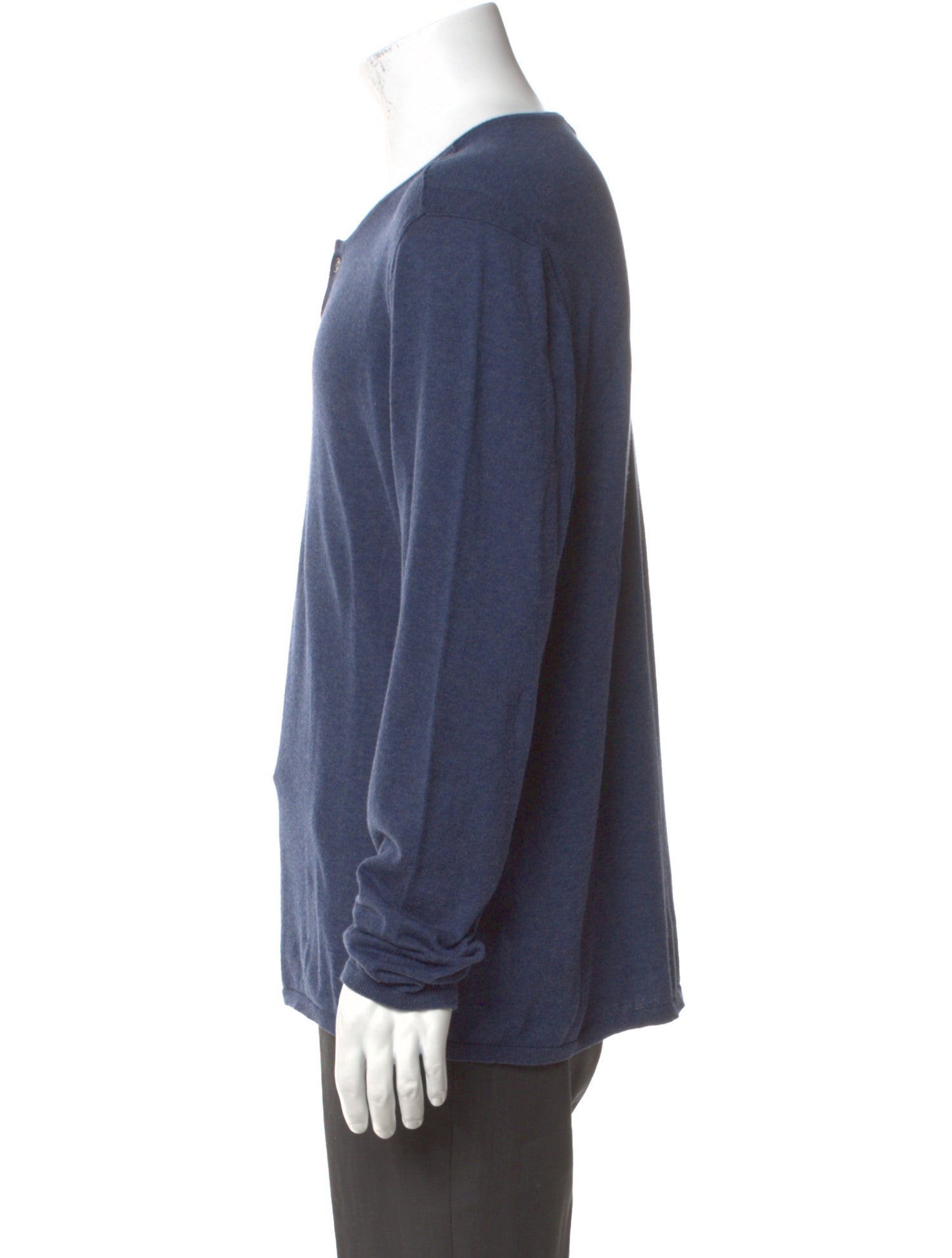 John Varvatos Star USA Scoop Neck Long Sleeve Pullover