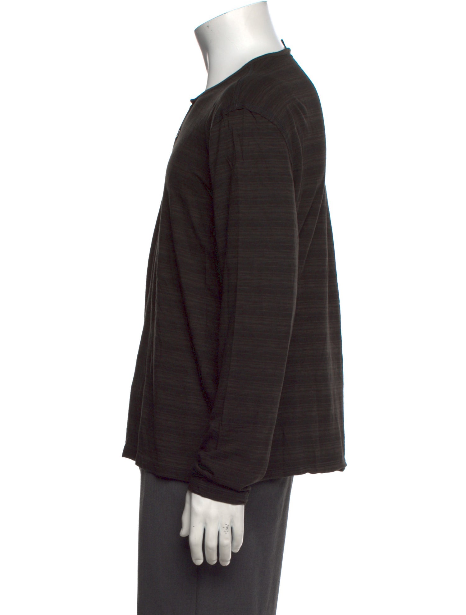 John Varvatos Star USA Open Front Long Sleeve Pullover