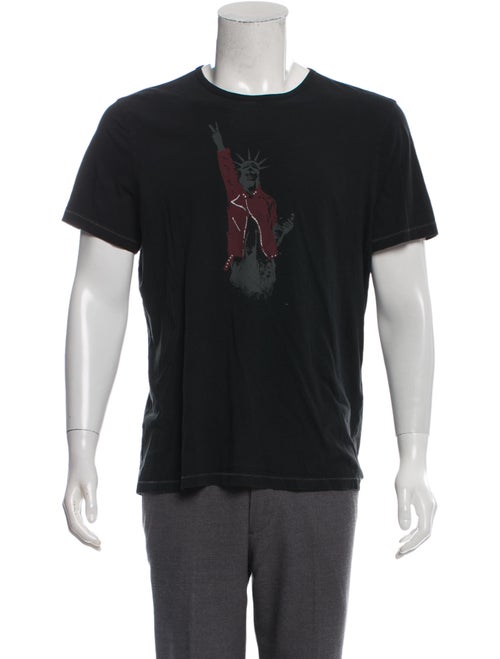 John Varvatos Star U.S.A. Lady Liberty Printed T-Shirt