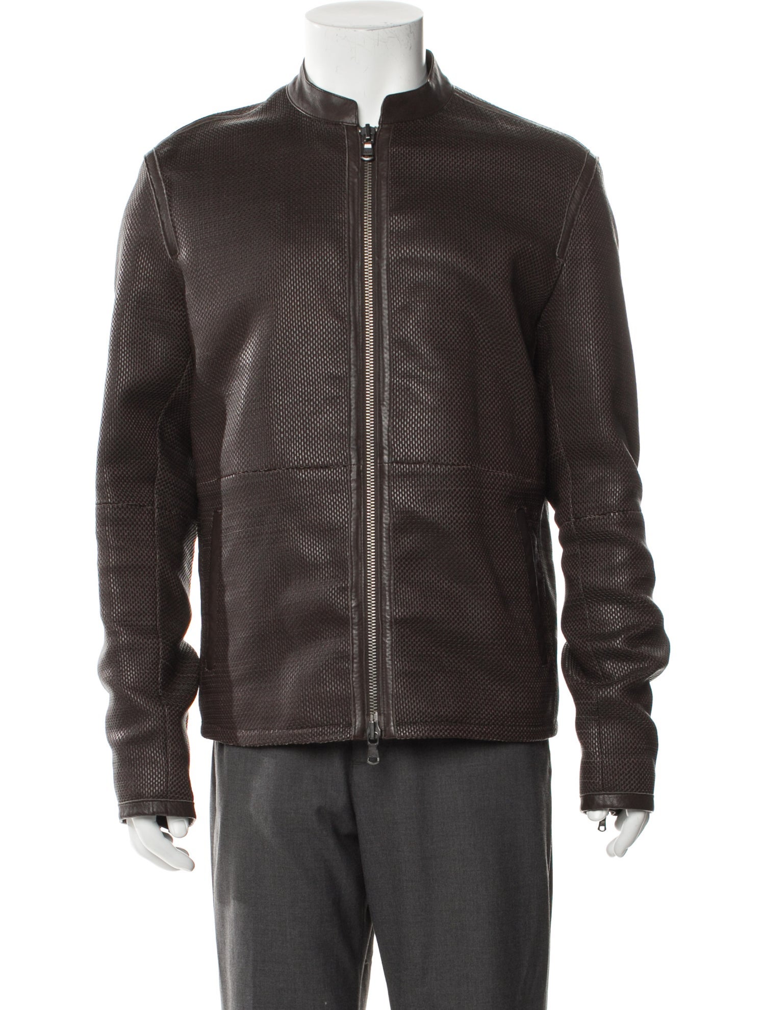 John Varvatos Star U.S.A. Leather Jacket