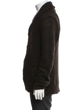 John Varvatos Star U.S.A. Wool V-Neck Cardigan