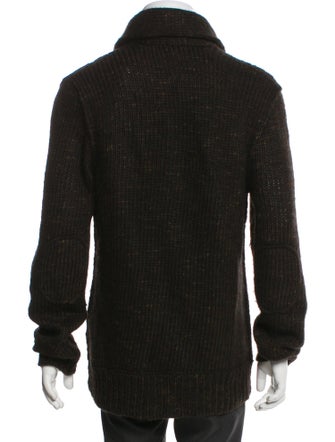 John Varvatos Star U.S.A. Wool V-Neck Cardigan