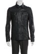 John Varvatos Star U.S.A. Leather Utility Jacket