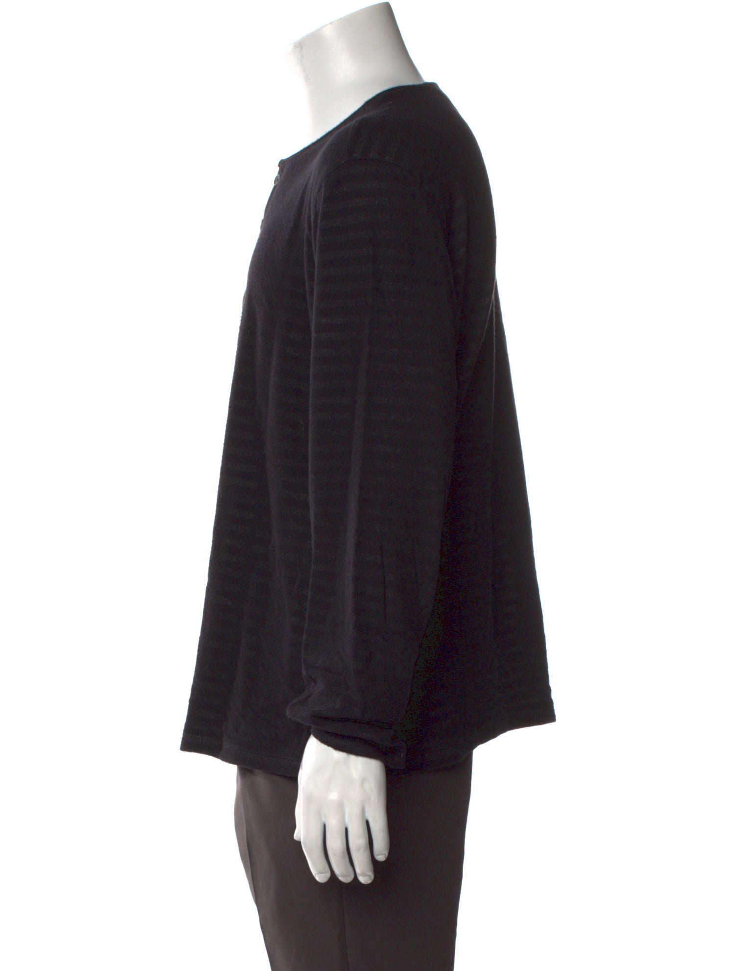 John Varvatos Star U.S.A. Crew Neck Long Sleeve Pullover