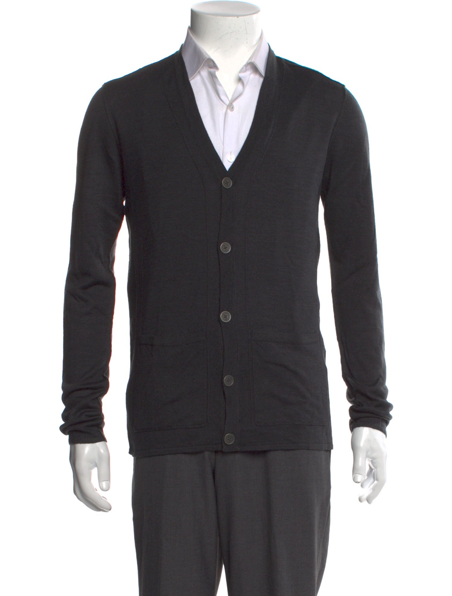 John Varvatos Star U.S.A. V-Neck Long Sleeve Cardigan