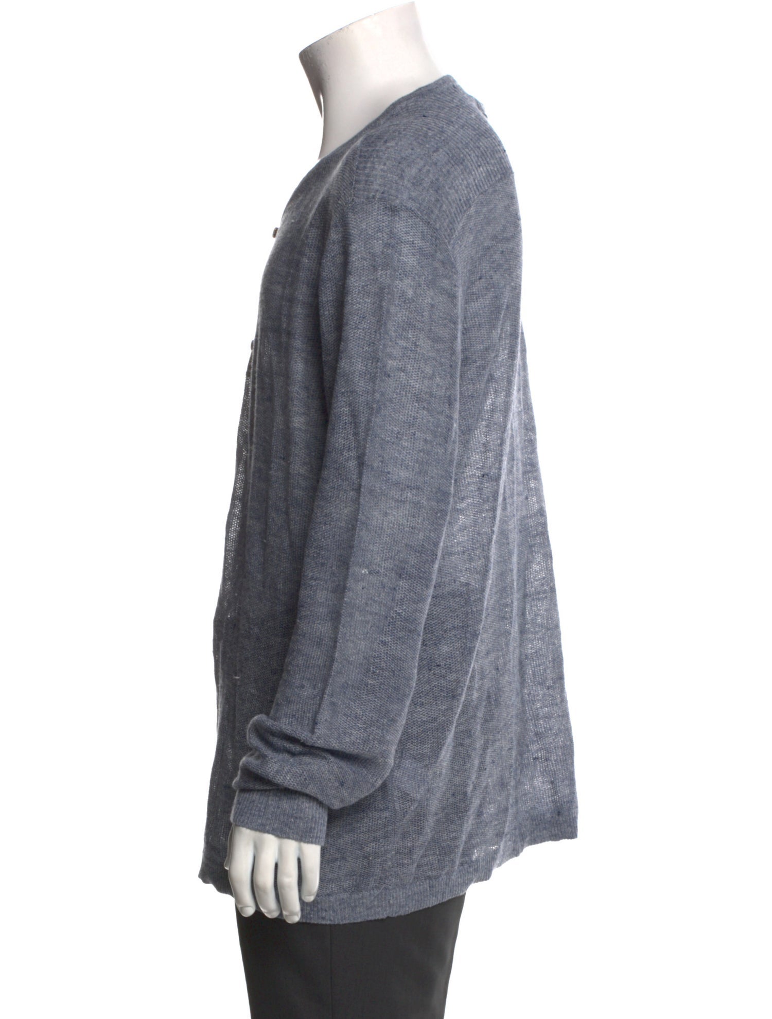 John Varvatos Star U.S.A. Linen V-Neck Cardigan w/ Tags