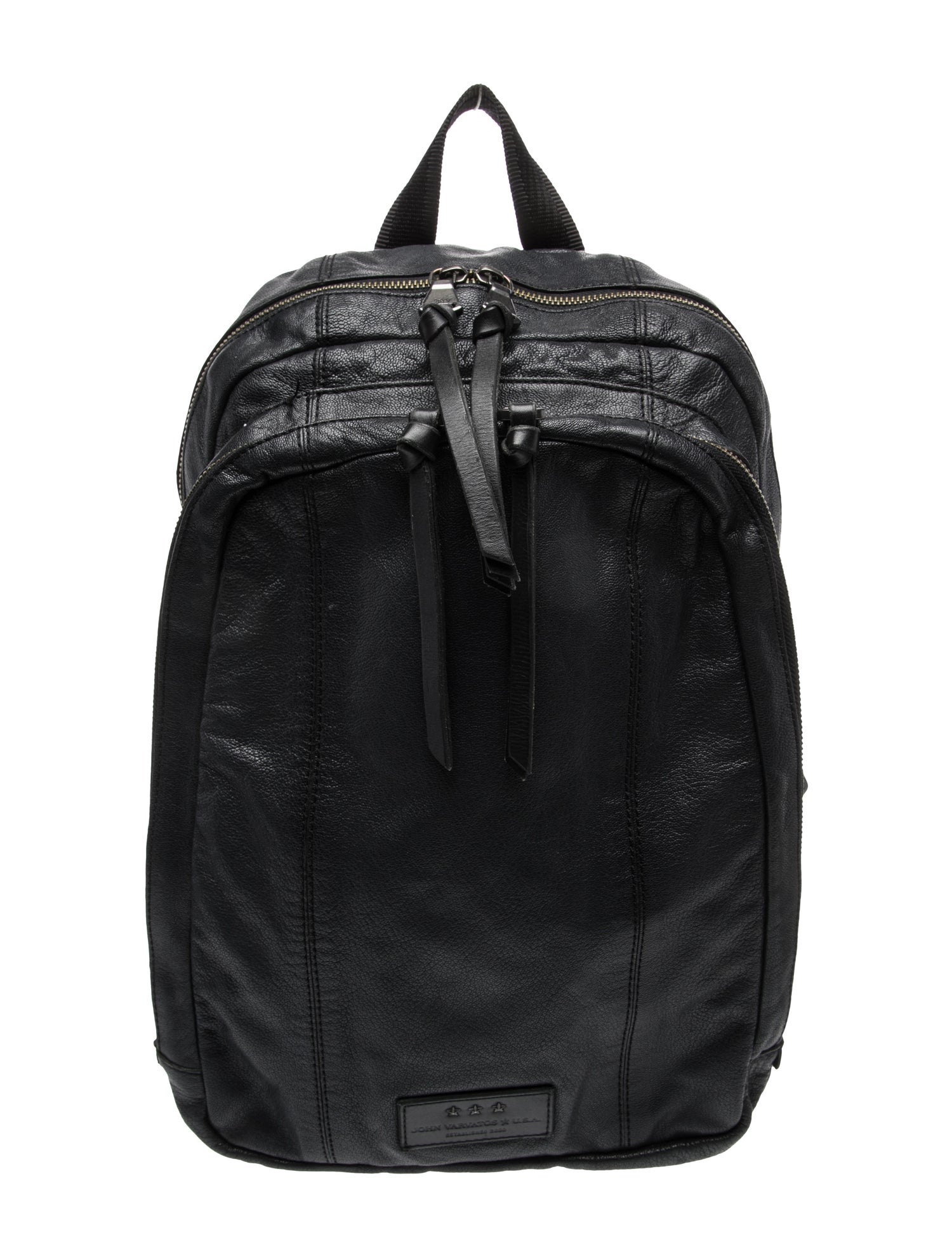 John Varvatos Star U.S.A. Leather Backpack