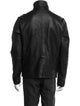 John Varvatos Star U.S.A. Eel Skin Moto Jacket