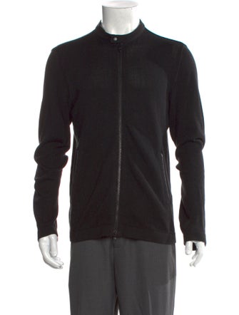 John Varvatos Star U.S.A. Crew Neck Long Sleeve Cardigan