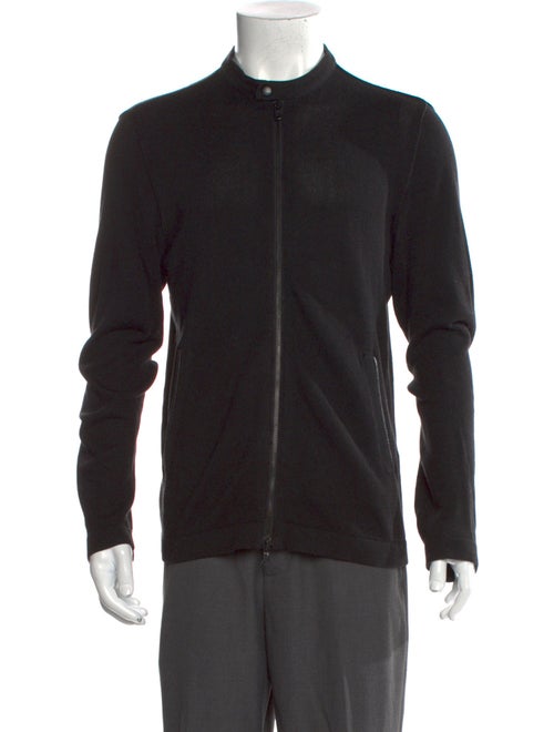 John Varvatos Star U.S.A. Crew Neck Long Sleeve Cardigan