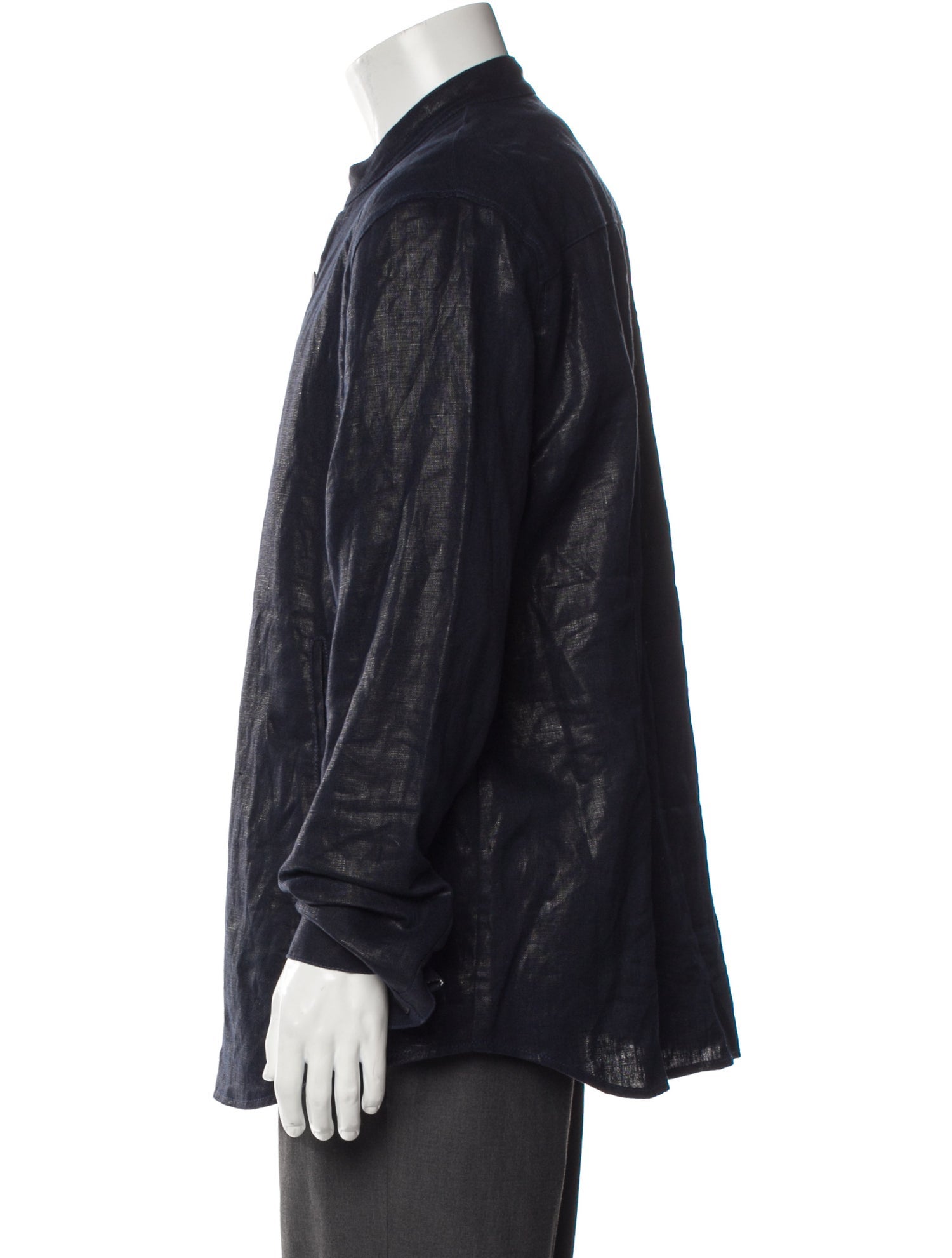 John Varvatos Star U.S.A. Linen Overcoat