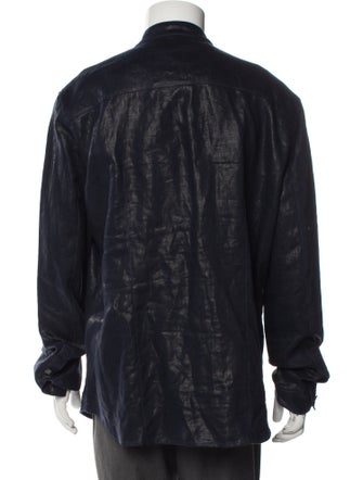 John Varvatos Star U.S.A. Linen Overcoat