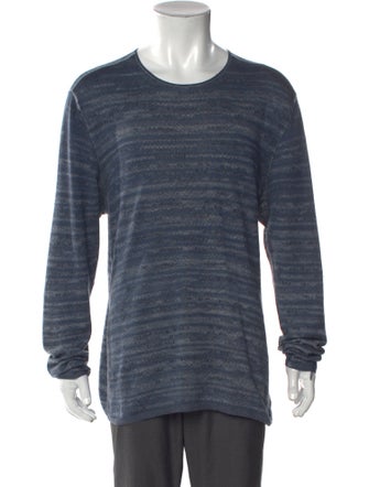 John Varvatos Star U.S.A. Silk Crew Neck Pullover