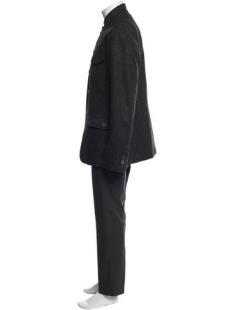 John Varvatos Star U.S.A. Wool Overcoat