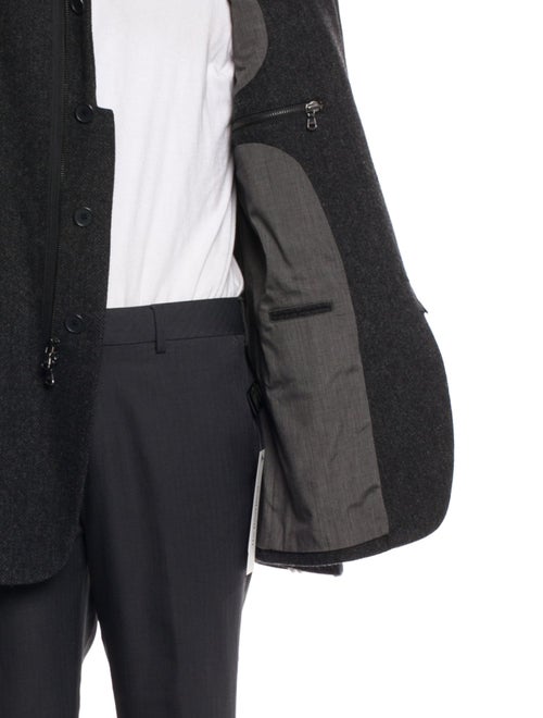 John Varvatos Star U.S.A. Wool Overcoat