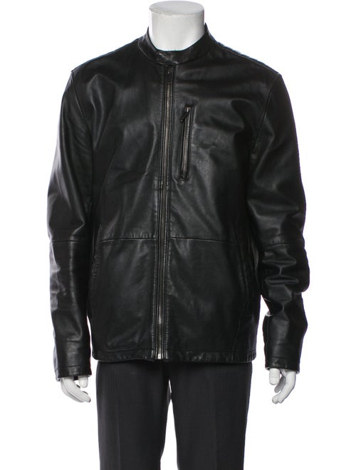 John Varvatos Star U.S.A. Leather Moto Jacket