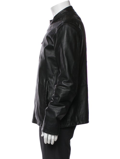 John Varvatos Star U.S.A. Leather Moto Jacket