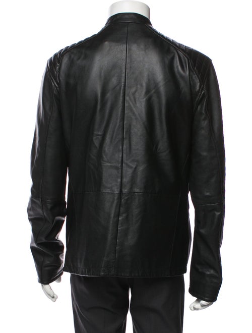 John Varvatos Star U.S.A. Leather Moto Jacket