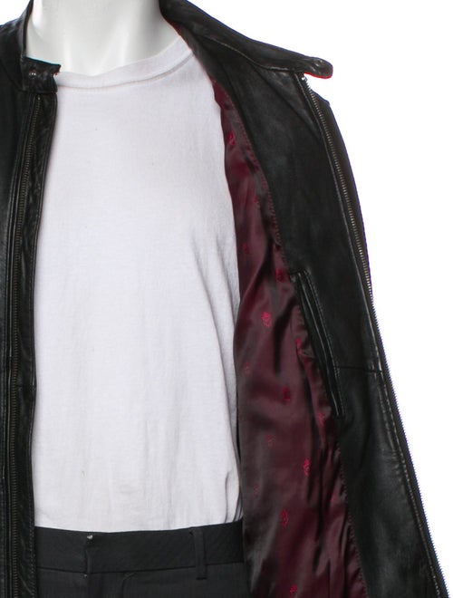 John Varvatos Star U.S.A. Leather Moto Jacket