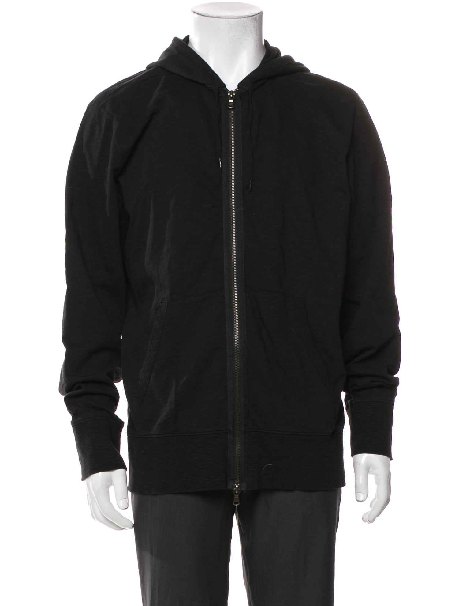 John Varvatos Star U.S.A. V-Neck Long Sleeve Hoodie
