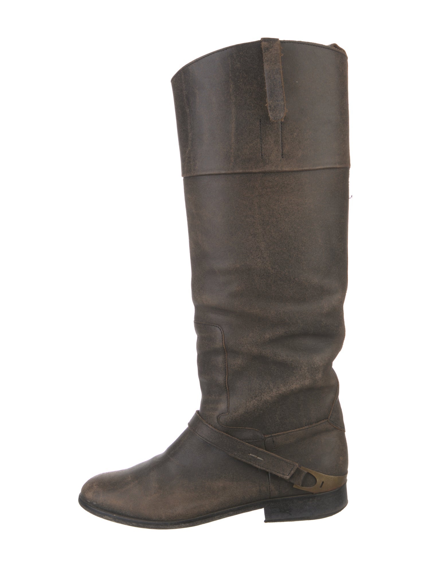 John Varvatos Star U.S.A. Leather Riding Boots