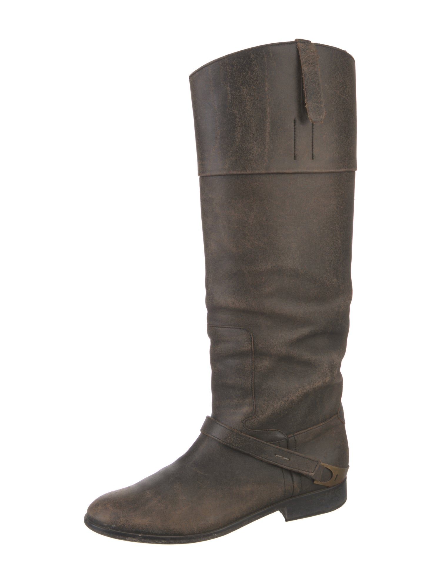 John Varvatos Star U.S.A. Leather Riding Boots