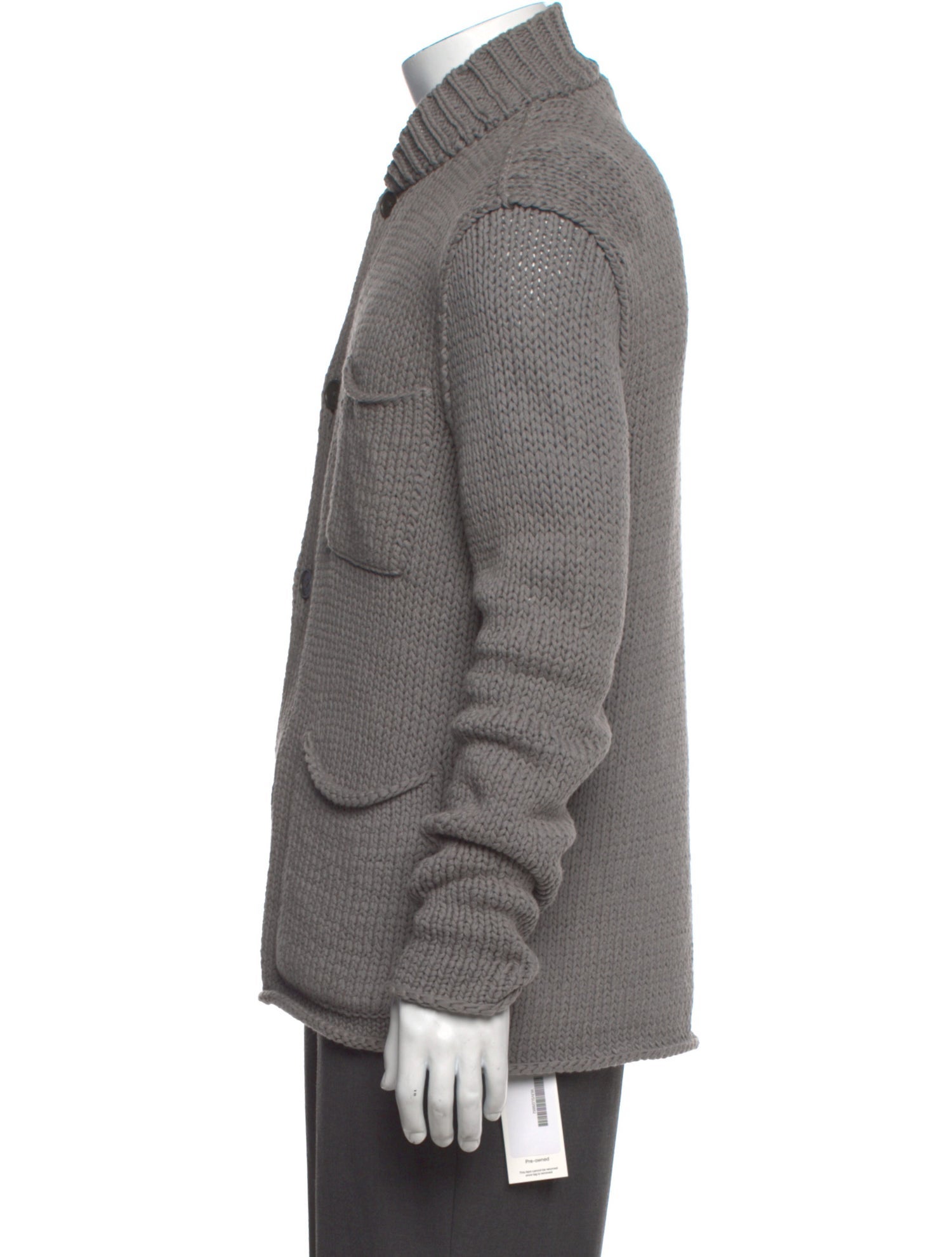 John Varvatos Star U.S.A. Turtleneck Long Sleeve Cardigan