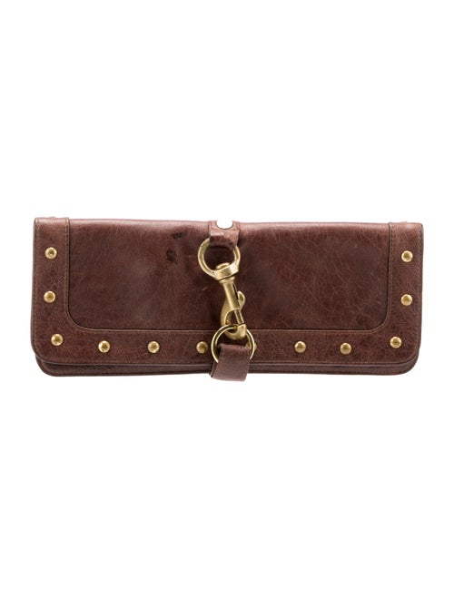 J.J. Winters Leather Clutch