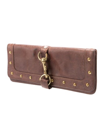 J.J. Winters Leather Clutch