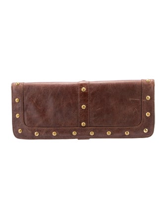 J.J. Winters Leather Clutch