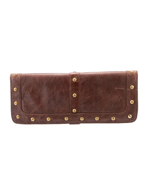 J.J. Winters Leather Clutch