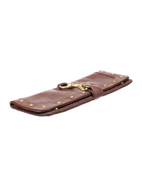 J.J. Winters Leather Clutch