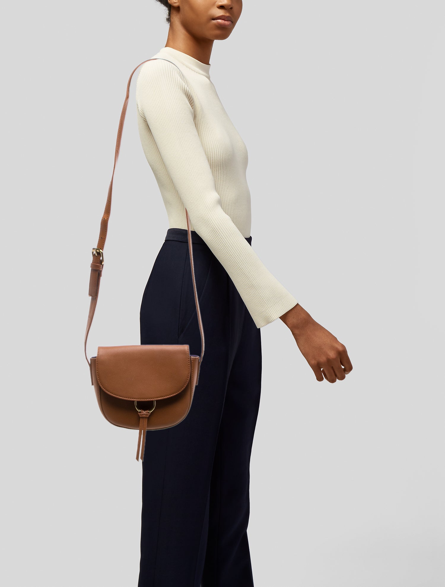 J.J. Winters Leather Crossbody Bag