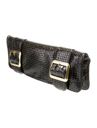 J.J. Winters Patent Leather Clutch