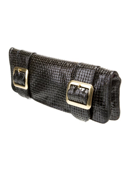 J.J. Winters Patent Leather Clutch