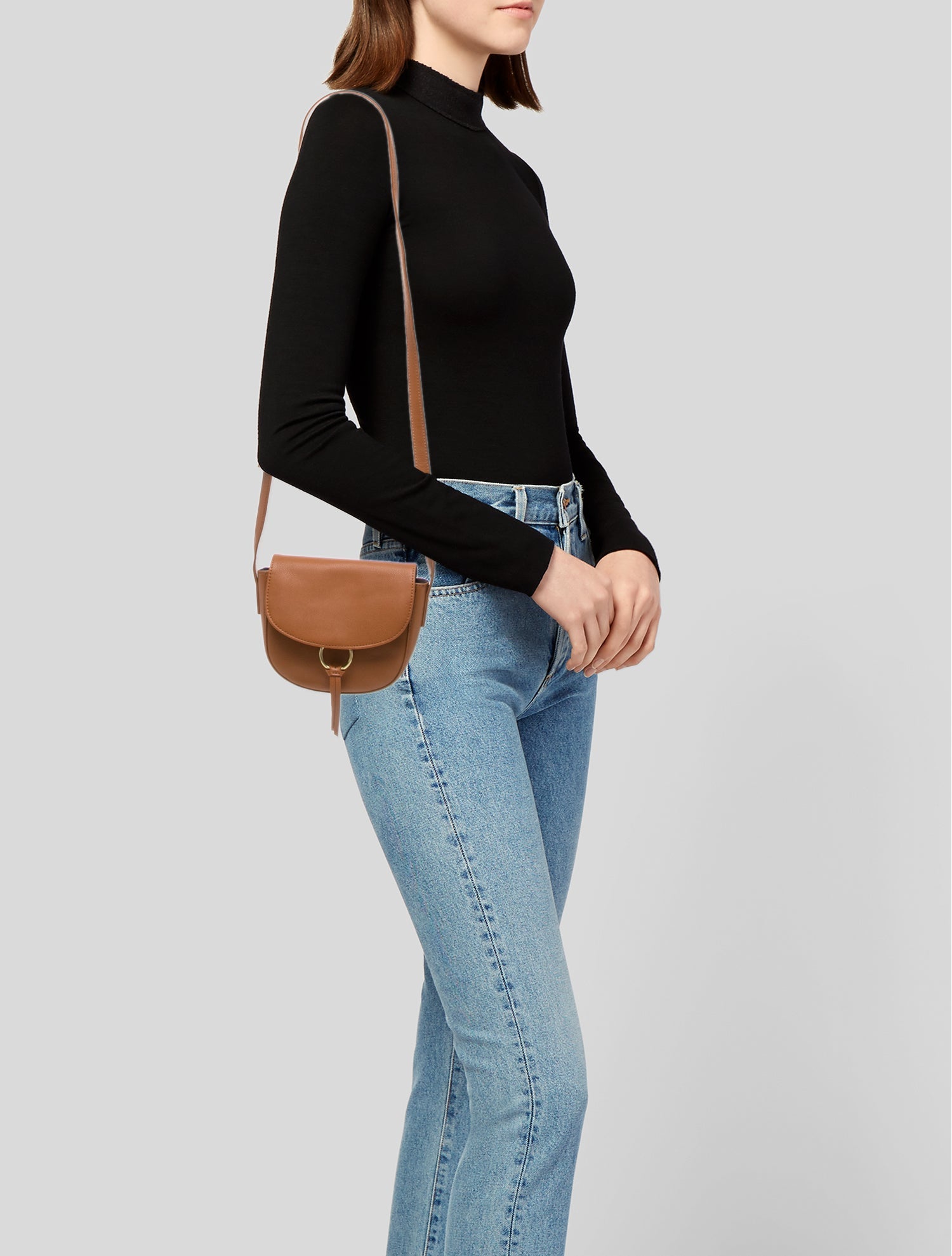 J.J. Winters Leather Crossbody Bag