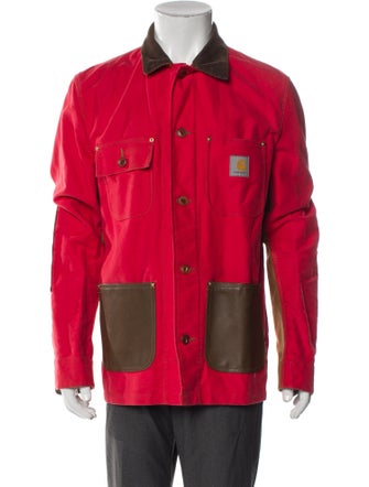 Junya Watanabe Comme des Garçons MAN x Carhartt Colorblock Pattern Utility Jacket