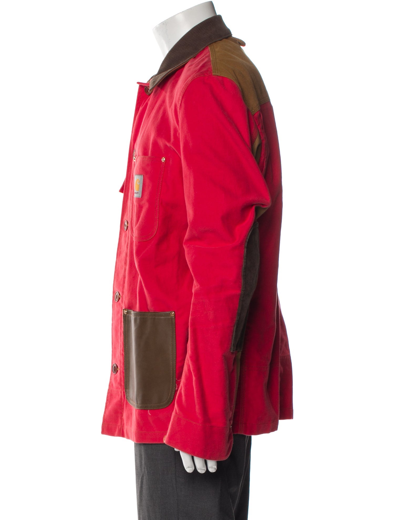 Junya Watanabe Comme des Garçons MAN x Carhartt Colorblock Pattern Utility Jacket