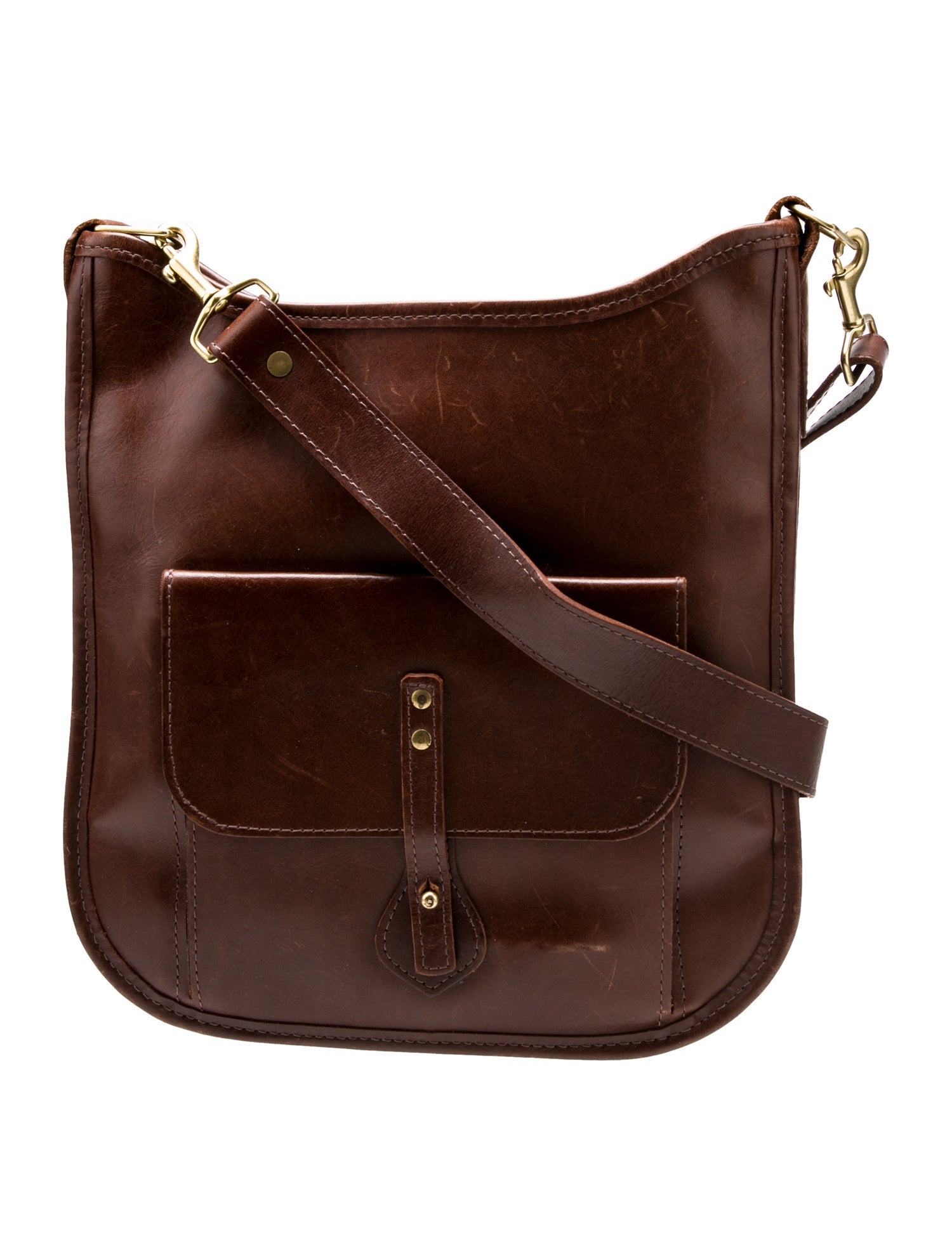 J.W. Hulme Leather Shoulder Bag