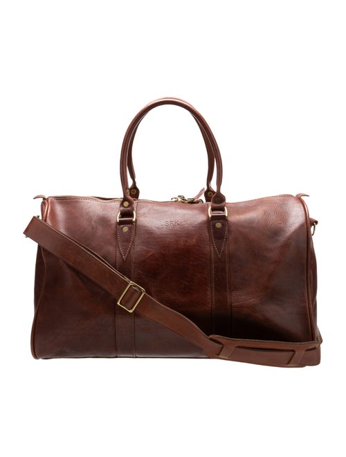 J.W. Hulme Leather Duffle Bag
