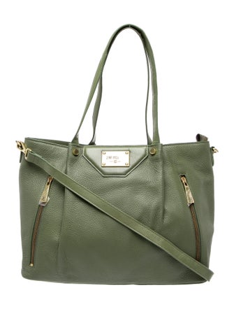 J.W. Hulme Leather Top Handle Bag