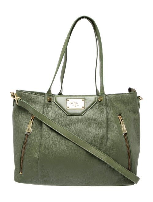 J.W. Hulme Leather Top Handle Bag