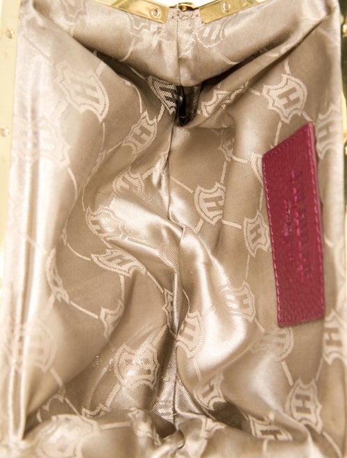 J.W. Hulme Leather Clutch