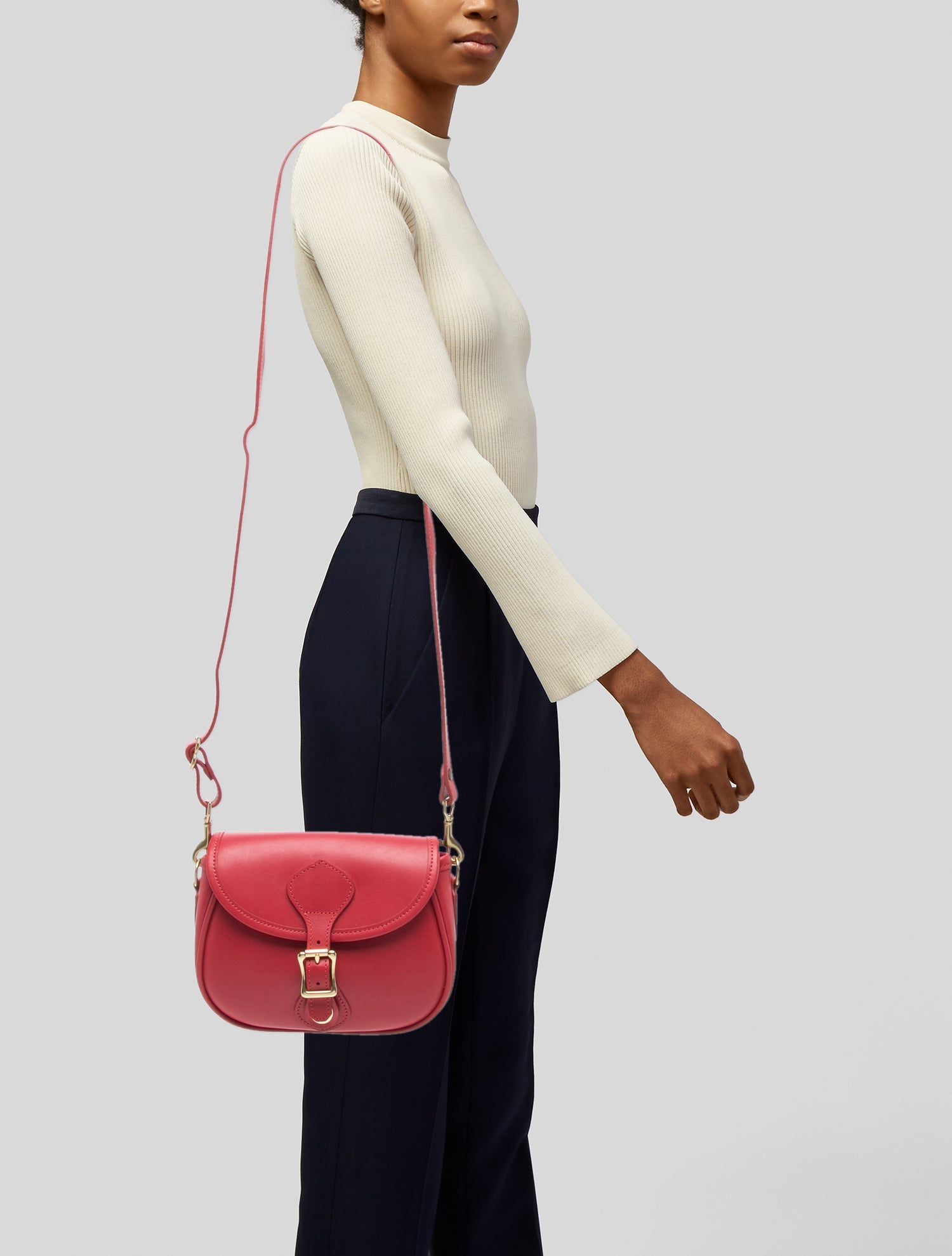 J.W. Hulme Leather Crossbody Bag