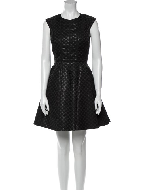 Jill Jill Stuart Printed Mini Dress Black