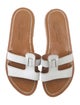 K Jacques St. Tropez Leather Slides