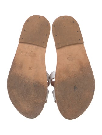 K Jacques St. Tropez Leather Slides