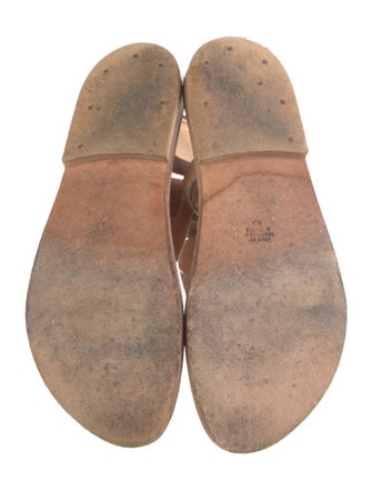 K Jacques St. Tropez Leather Gladiator Sandals